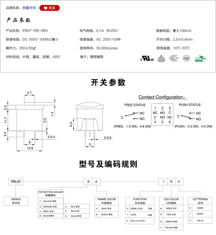 PB07-RB-0R0按鍵開關參數(shù)尺寸.jpg